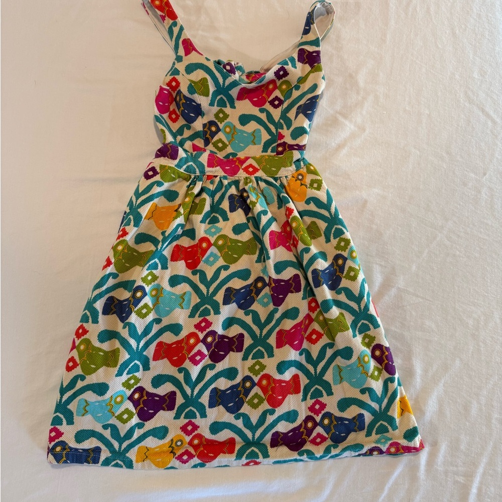 Judith March Colorful Patterned Dress